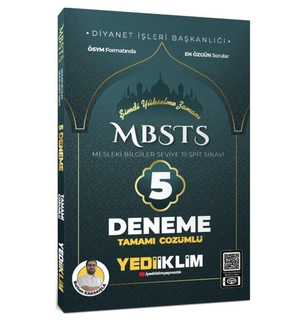 Mbsts Çözümlü 5 Deneme Yediiklim