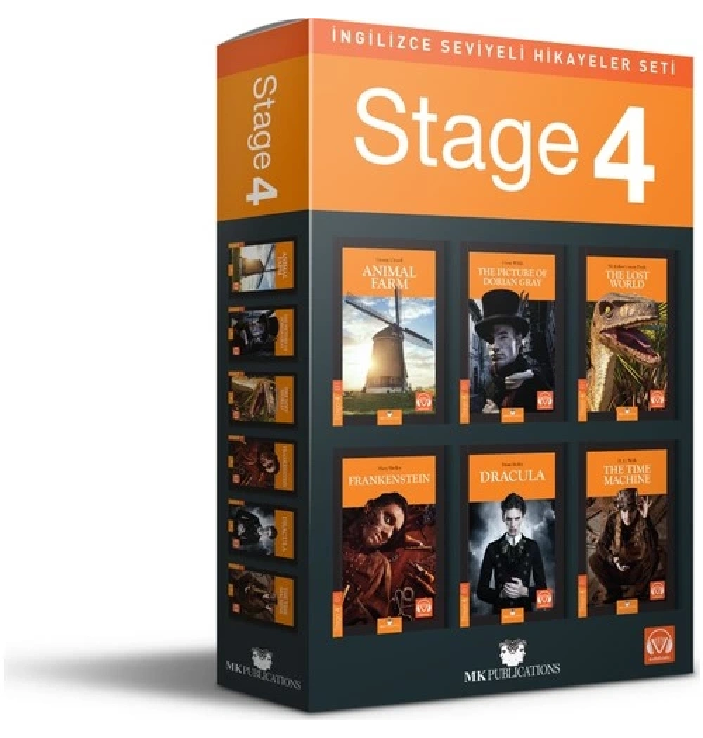 İngilizce Seviyeli Hikayeler Seti Stage 4 Mkpublıcatıons