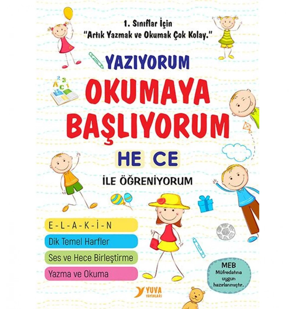 Hece Kitabım Yazıyorum Okumaya Başlıyorum  Yuva Yayın