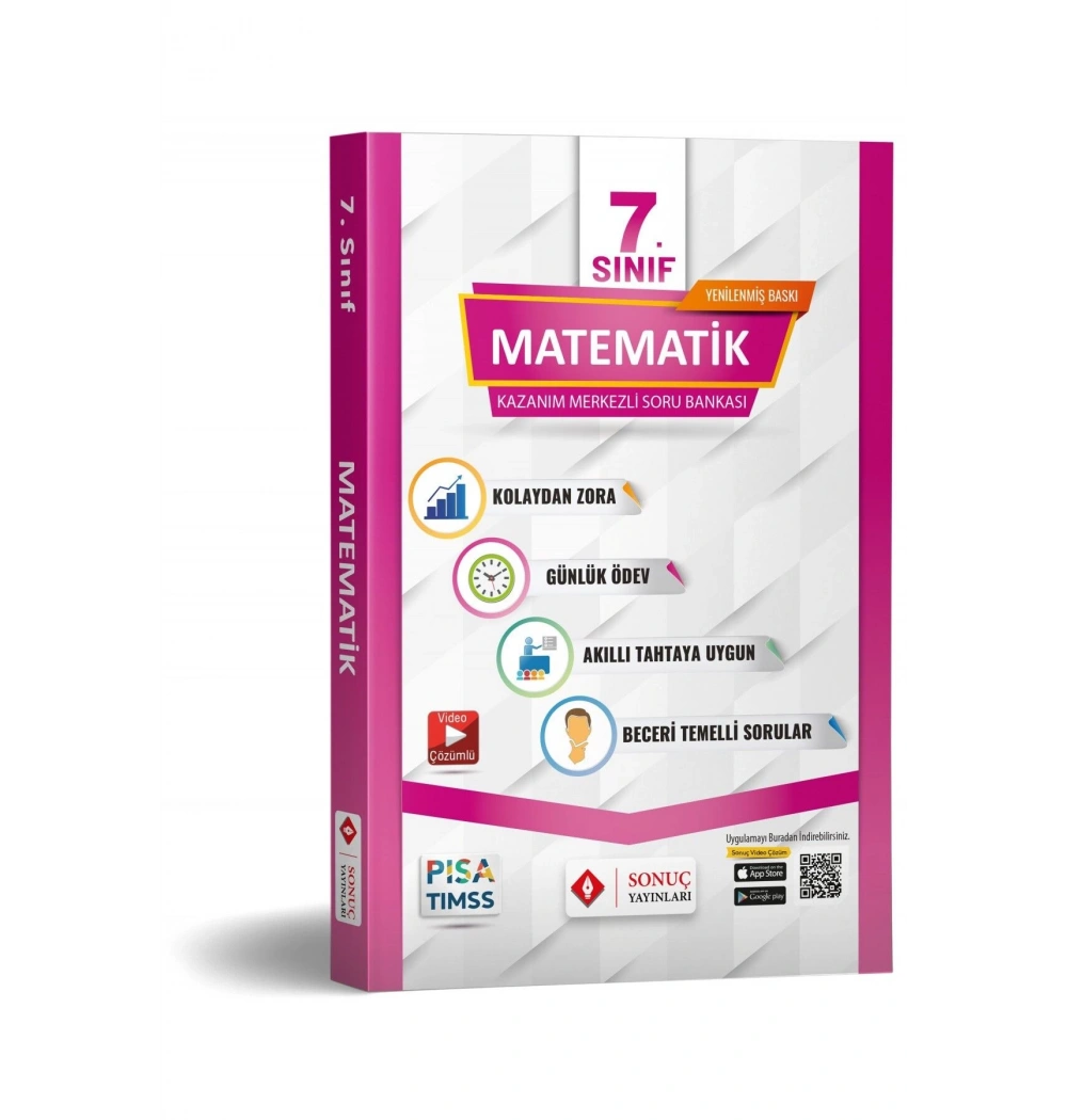 Sonuç 7.Sınıf Matematik Soru Bankası Seti