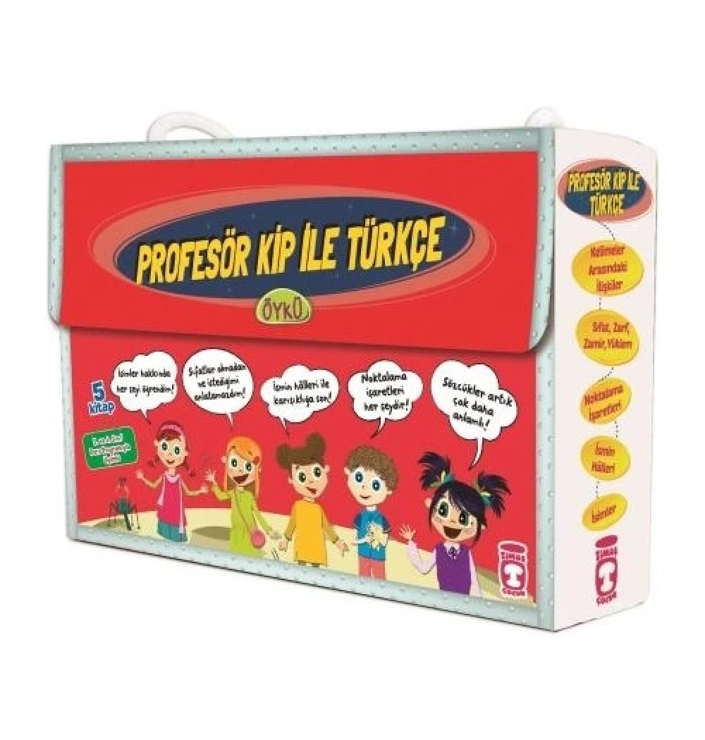Profesör Kip İle Türkçe 1 5 Kitap Timaş