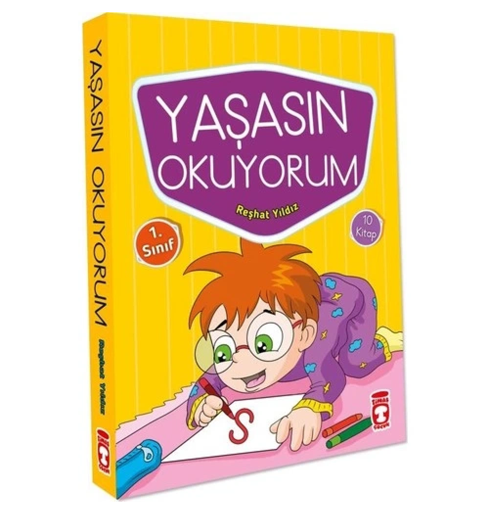 Yaşasın Okuyorum 10 Kitap Okuma Seti Timaş