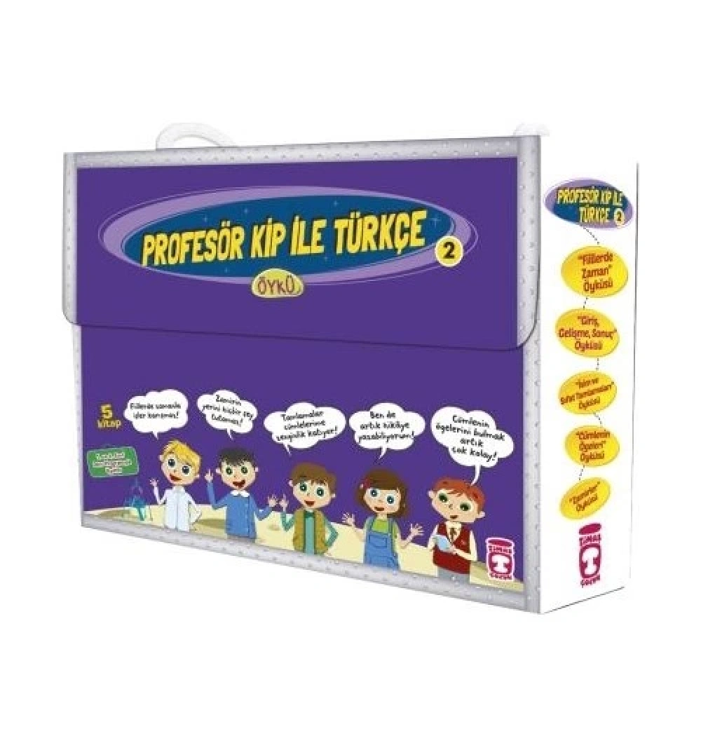 Profesör Kip İle Türkçe 2 5 Kitap Timaş