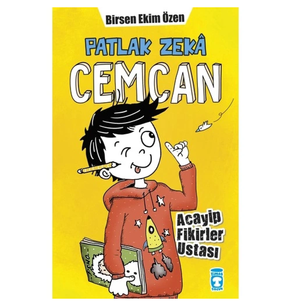 Patlak Zeka Cemcan 2 Acayip Fikirler Ustası Ciltli Timaş Çocuk