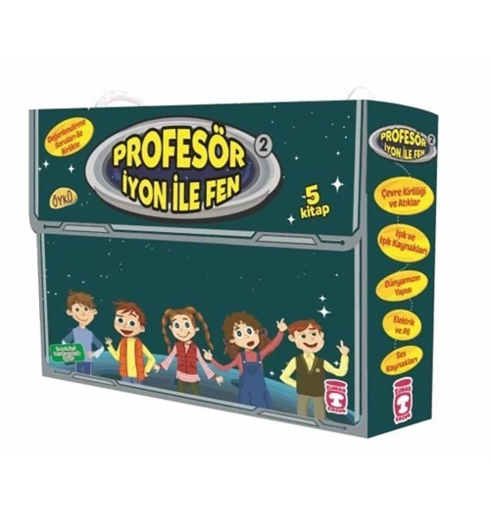 Profesör İyon İle Fen 2- 5 Kitap Timaş