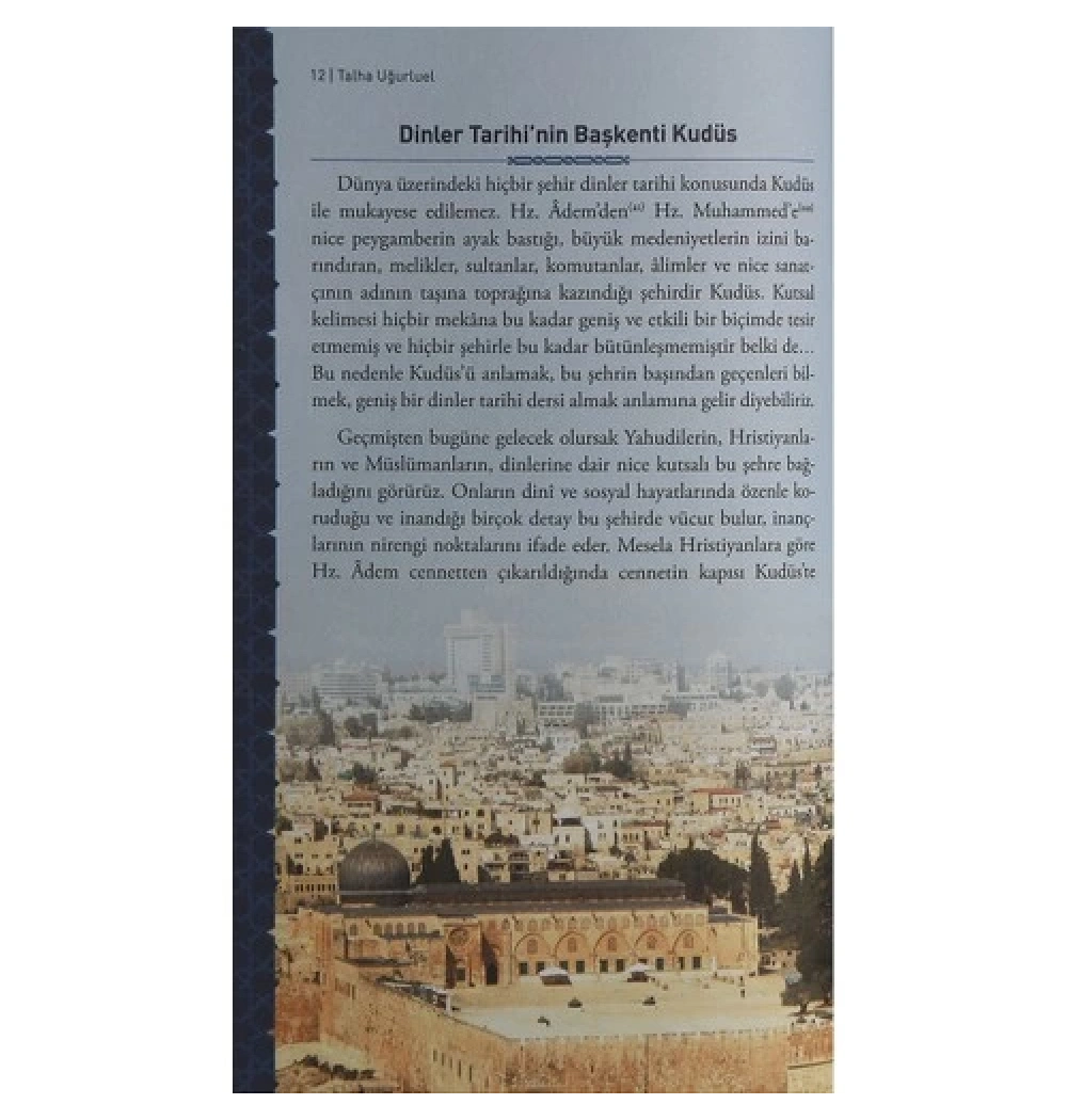 Arzın Kapısı Kudüs -Talha Uğurluel Timaş Yayınları