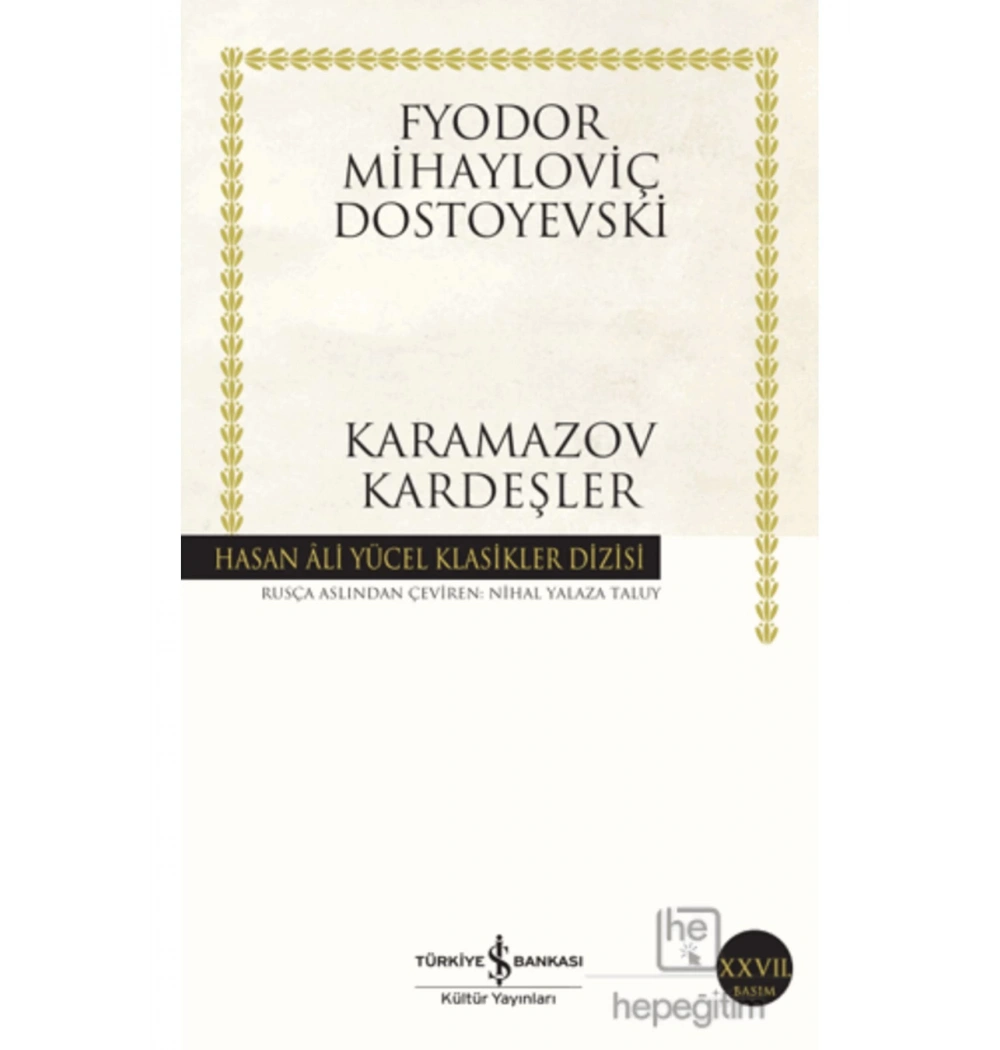 Karamazov Kardeşler Dostoyevski İş Bankası