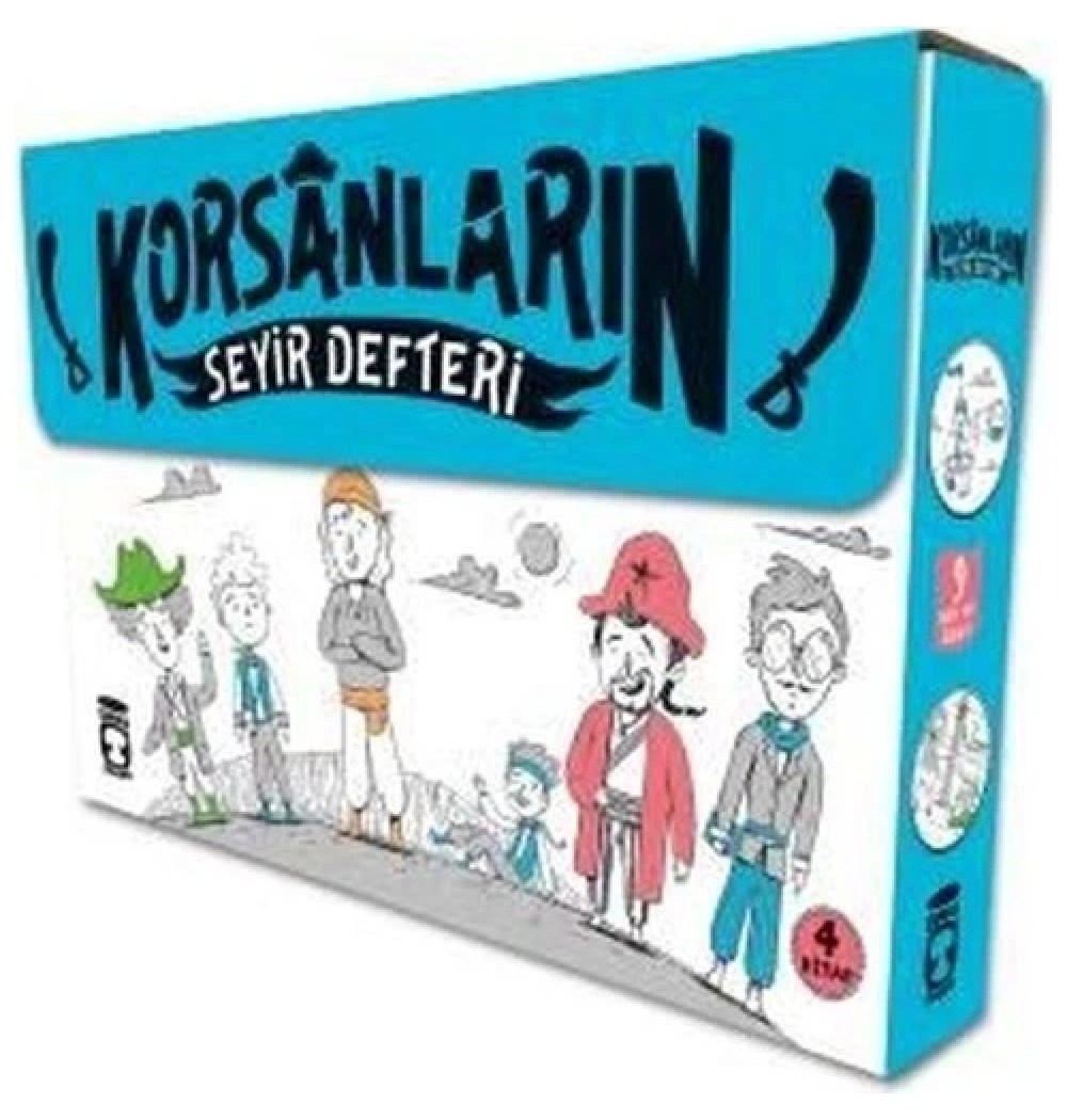 Korsanların Seyir Defteri 4 Kitap Set Timaş