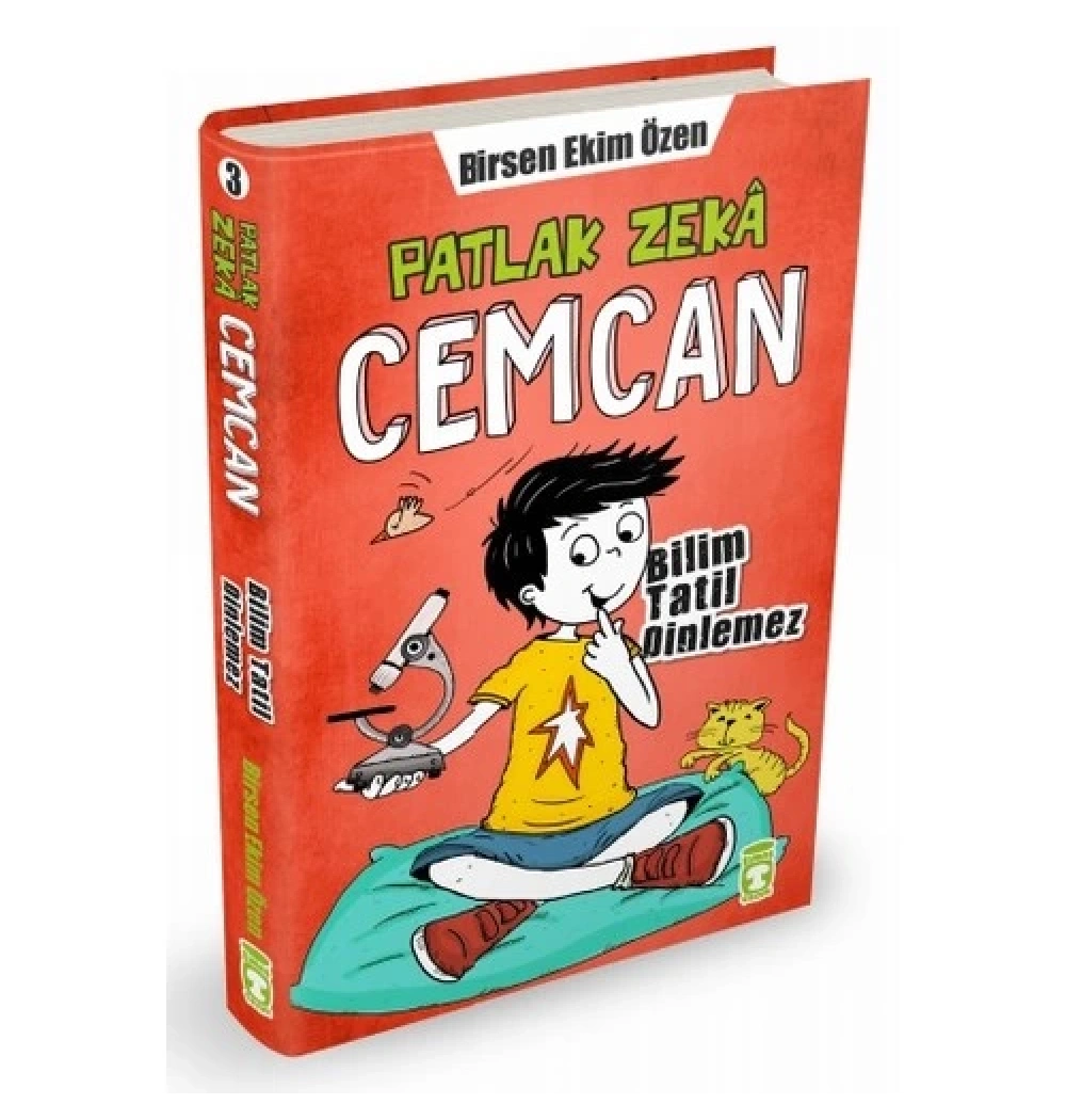 Patlak Zeka Cemcan 3 Bilim Tatil Dinlemez Ciltli Timaş