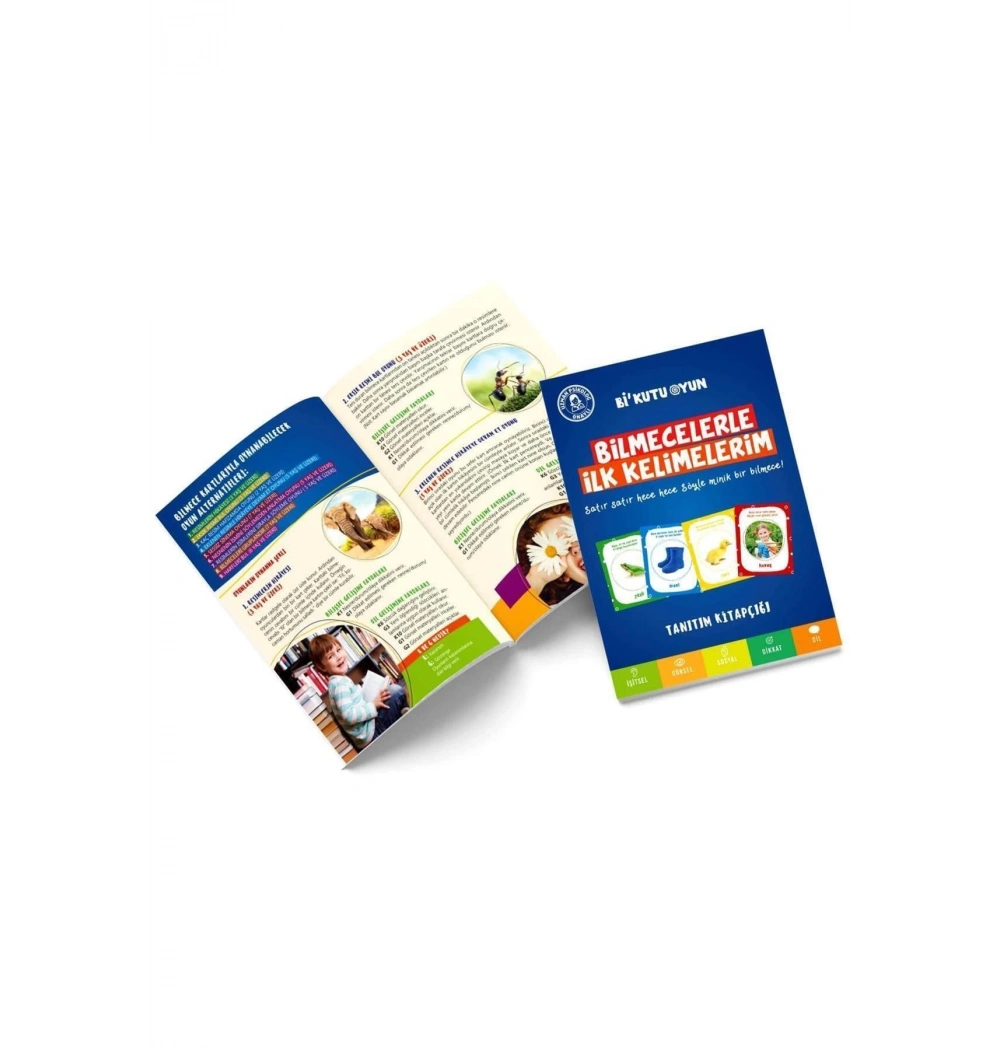 Bilmecelerle İlk Kelimelerim Kutu Oyun 3+Yaş Bi Kutu Oyun