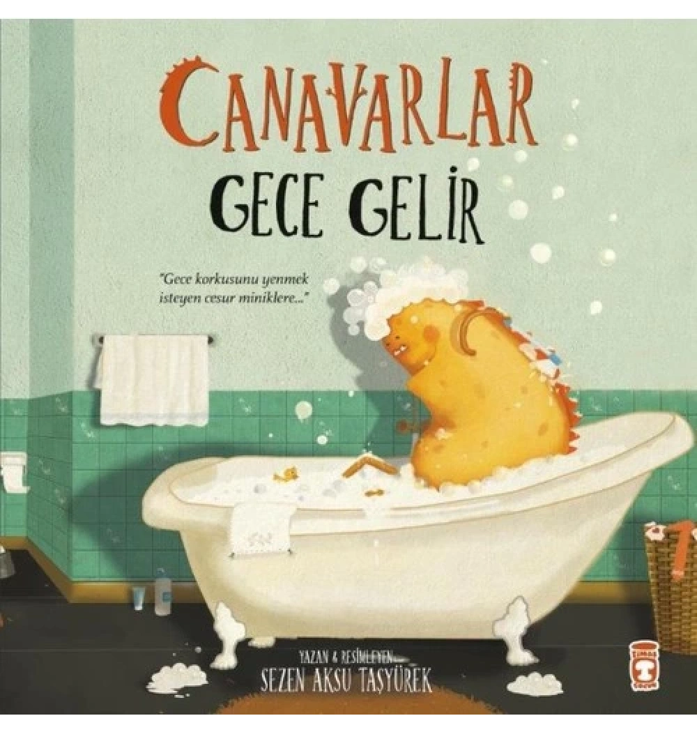 Canavarlar Gece Gelir Ciltli Büyük Boy Timaş