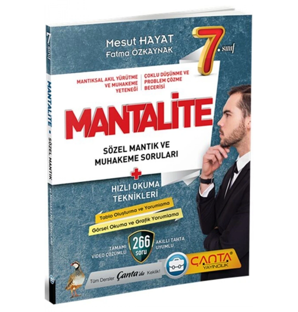 Çanta 7.Sınıf Mantalite Sözel Mantık Muhakeme Soruları
