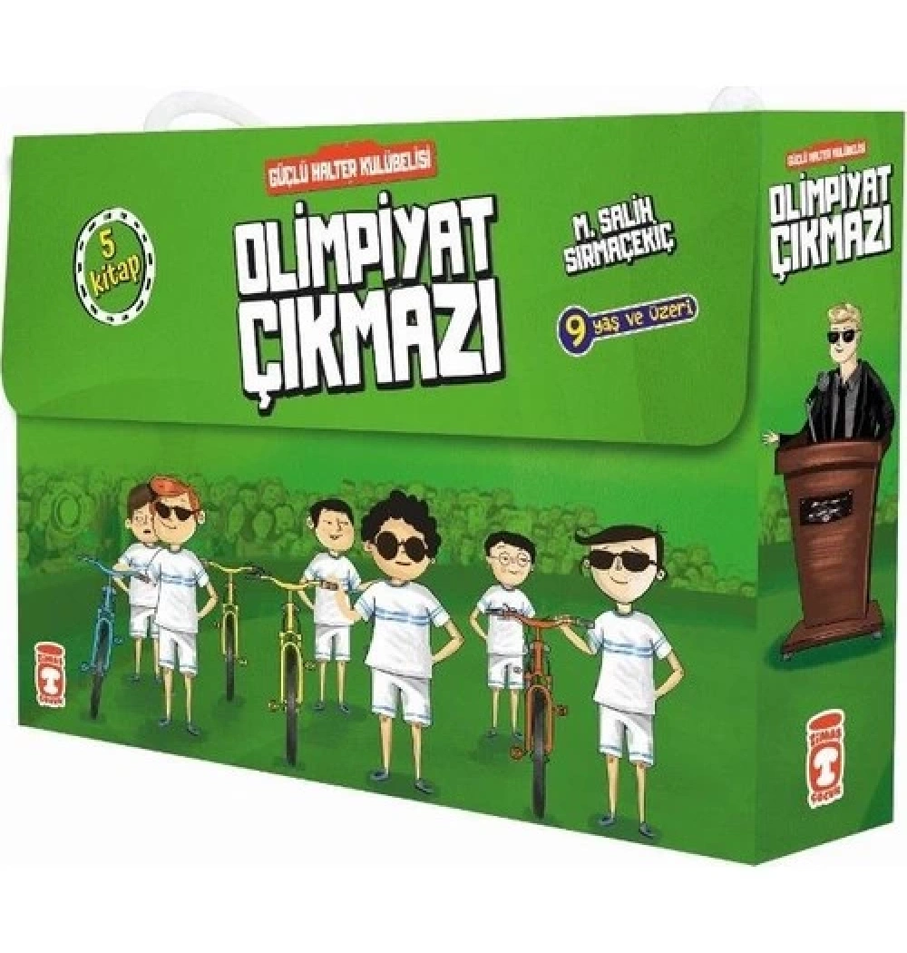 Güçlü Halter Kulübesi Olimpiyat Çıkmazı 5 Kitap Timaş Çocuk