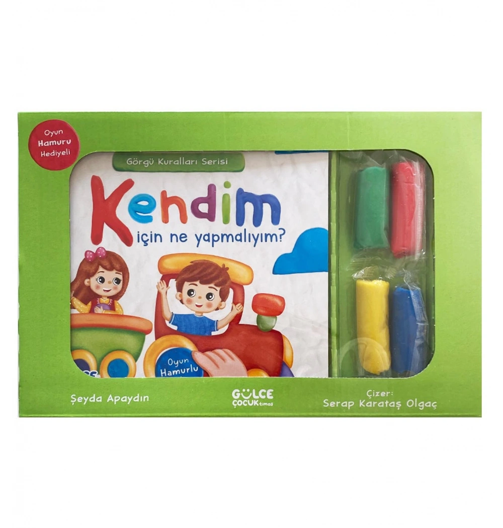 Kendim İçin Ne Yapmalıyım Set+Oyun Hamuru  Gülce Çocuk