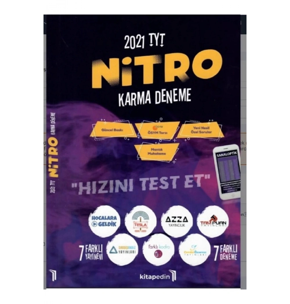 Kitapedin Tyt Nitro Karma Deneme 7 Li