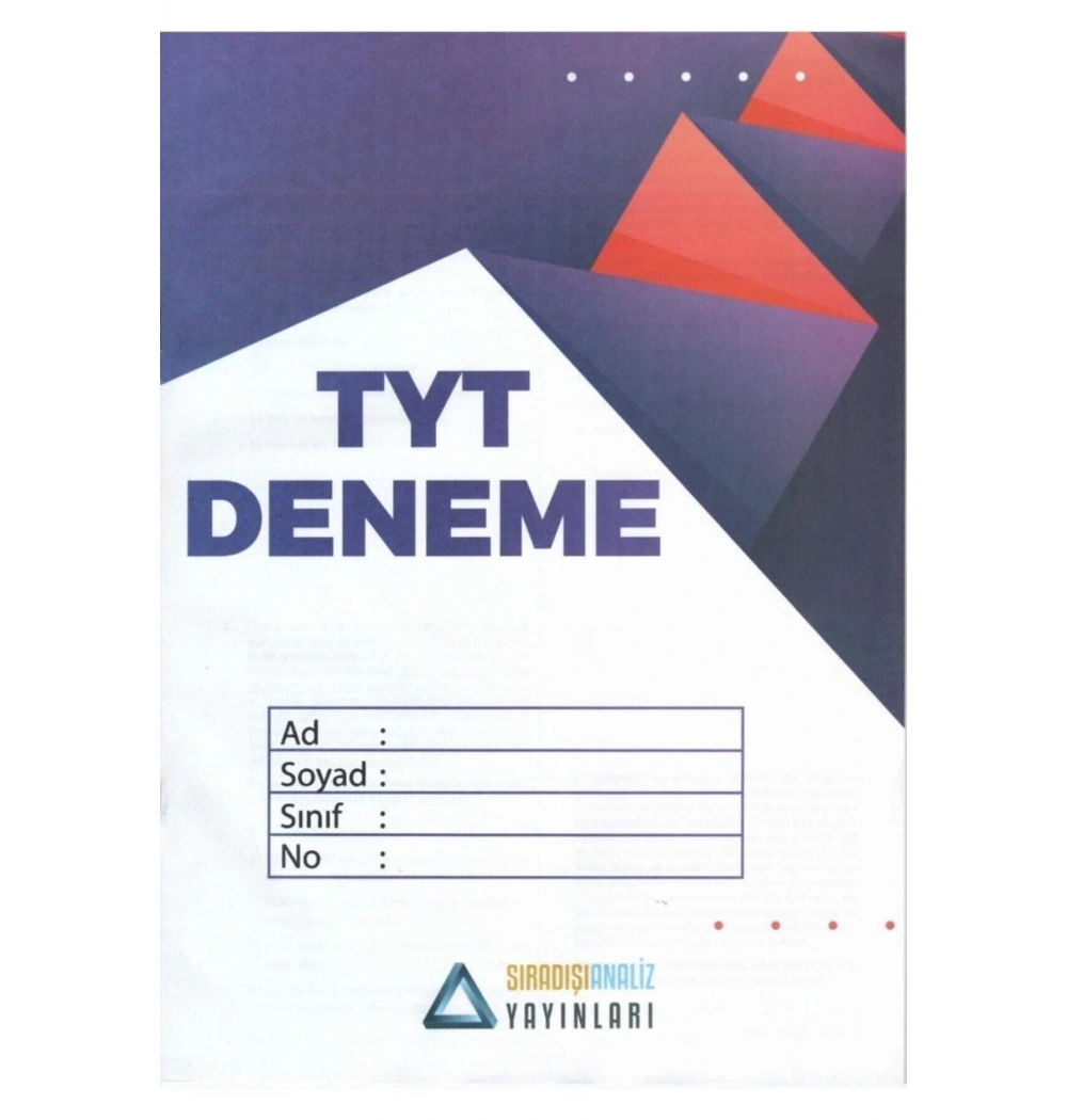Kitapedin Tyt Nitro Karma Deneme 7 Li