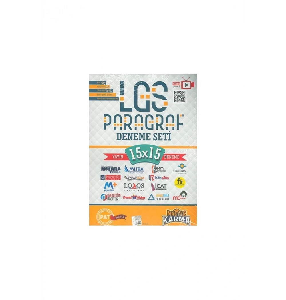 Lgs Paragraf 15X15 Deneme Seti Master Karma