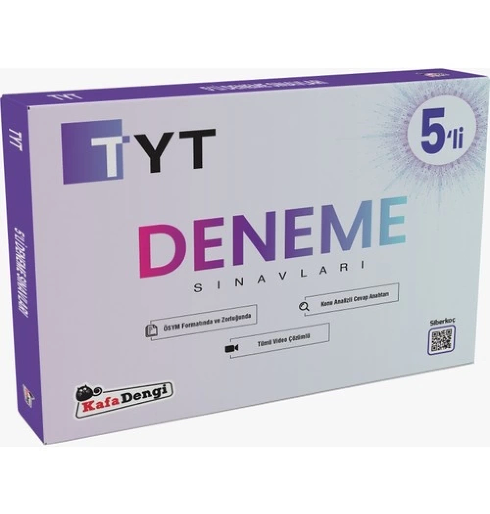 Kafadengi Tyt 5 Li Deneme Sınavları Set