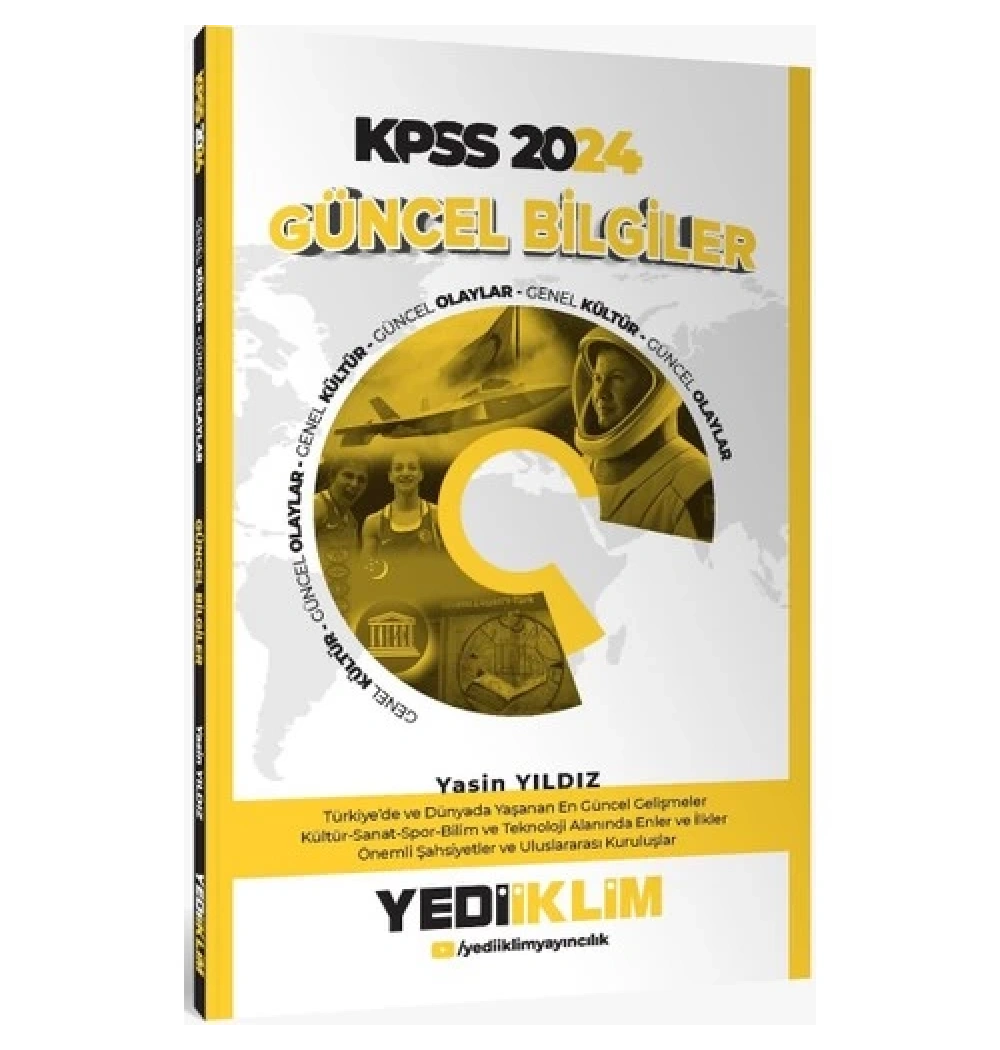 Kpss 2024 Güncel Bilgiler  Yasin Yıldız  Yediiklim