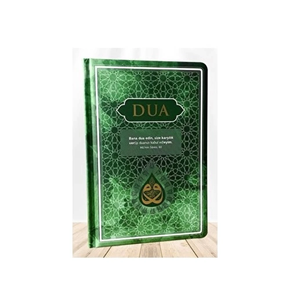 Dua Kitabı Büyük Boy Arapça Türkçe  Yeşil Renk  Server