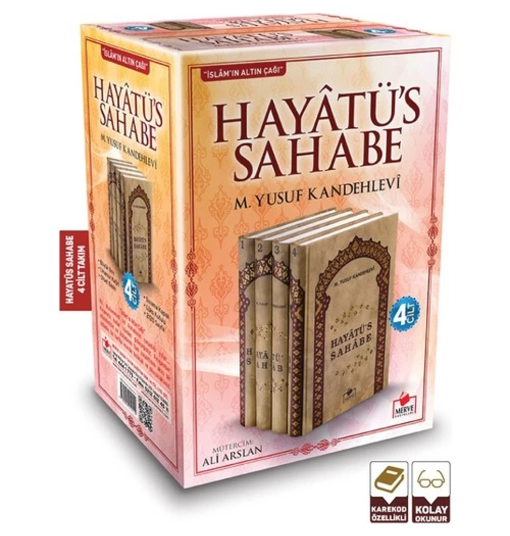 Hayatüs Sahabe 4 Cilt 1.Hamur Yusuf Kandehlevi Merve Yayın