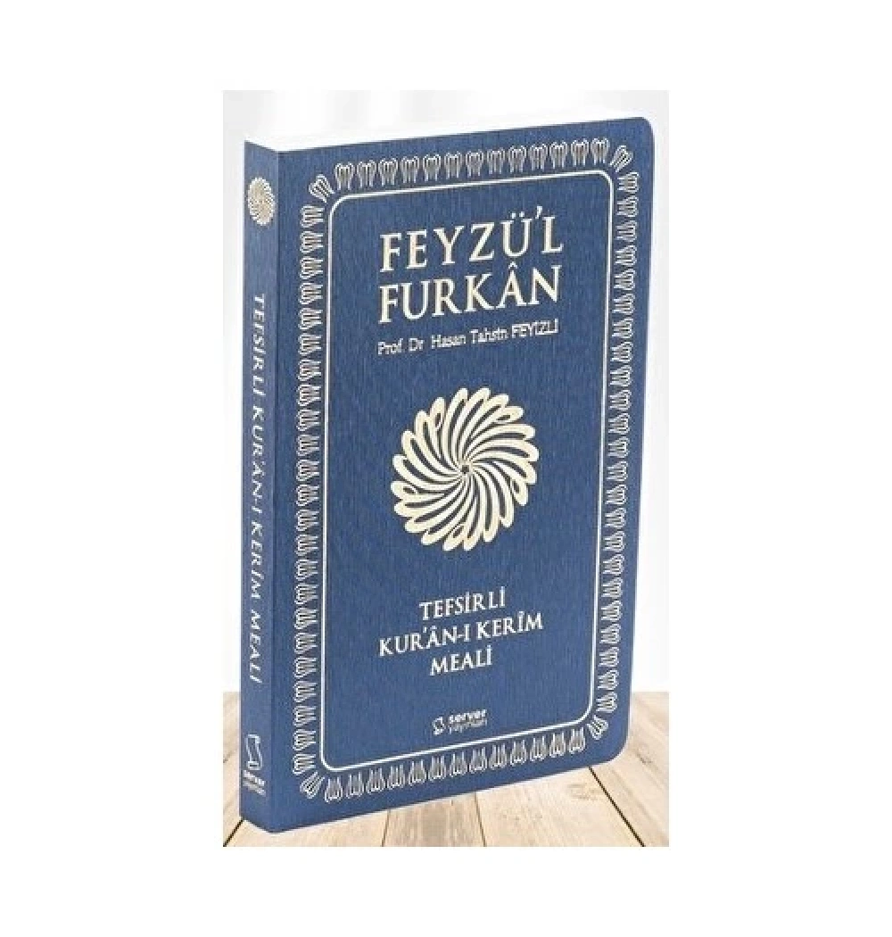 Feyzül Furkan Metinsiz Tefsirli Meal Sempatik Boy İnce Lacivert Kapak Server