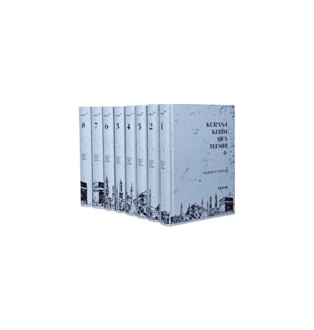 Kuranı Kerim Şifa Tefsiri 8 Cilt Takım Mahmut Toptaş Cantaş Yayın