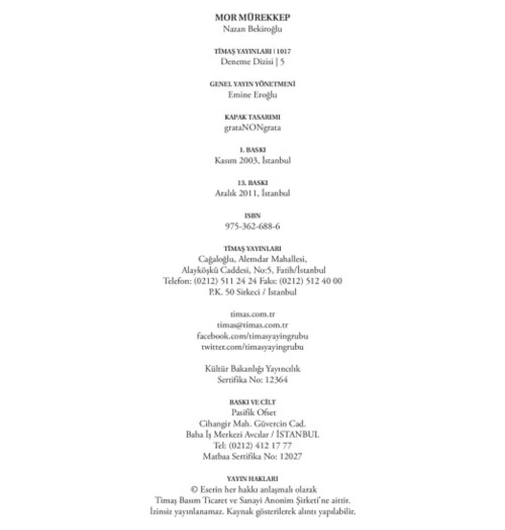 Cümle Kapısı - Nazan Bekiroğlu - Timaş