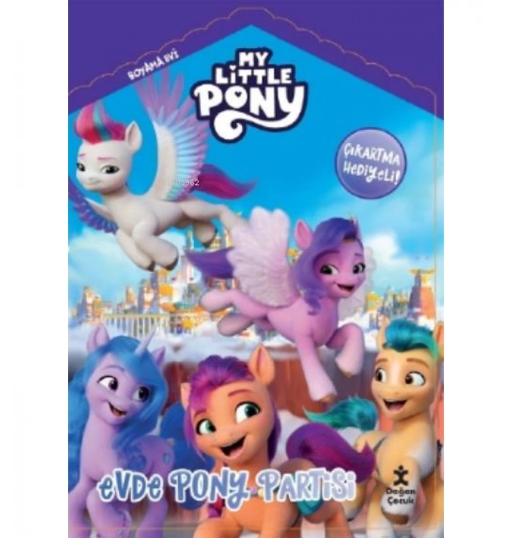 My Lıttle Pony Evde Pony Partisi    Çıkartmalı  Doğan