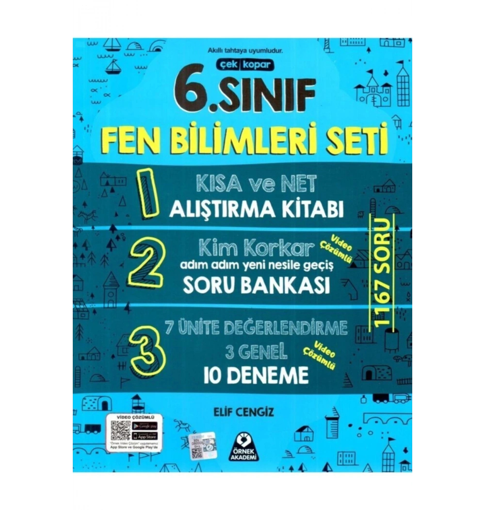 6.Sınıf Fen Bilimleri Seti Örnek Akademi