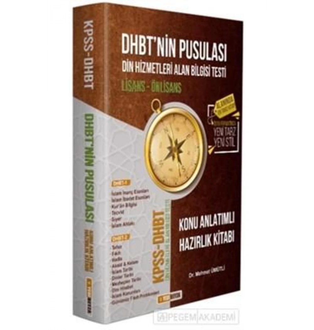 Dhbt Nin Pusulası Lisans Önlisans Konu Anlatım Soru Bankası Mehmet Ümütli  Yedibeyza
