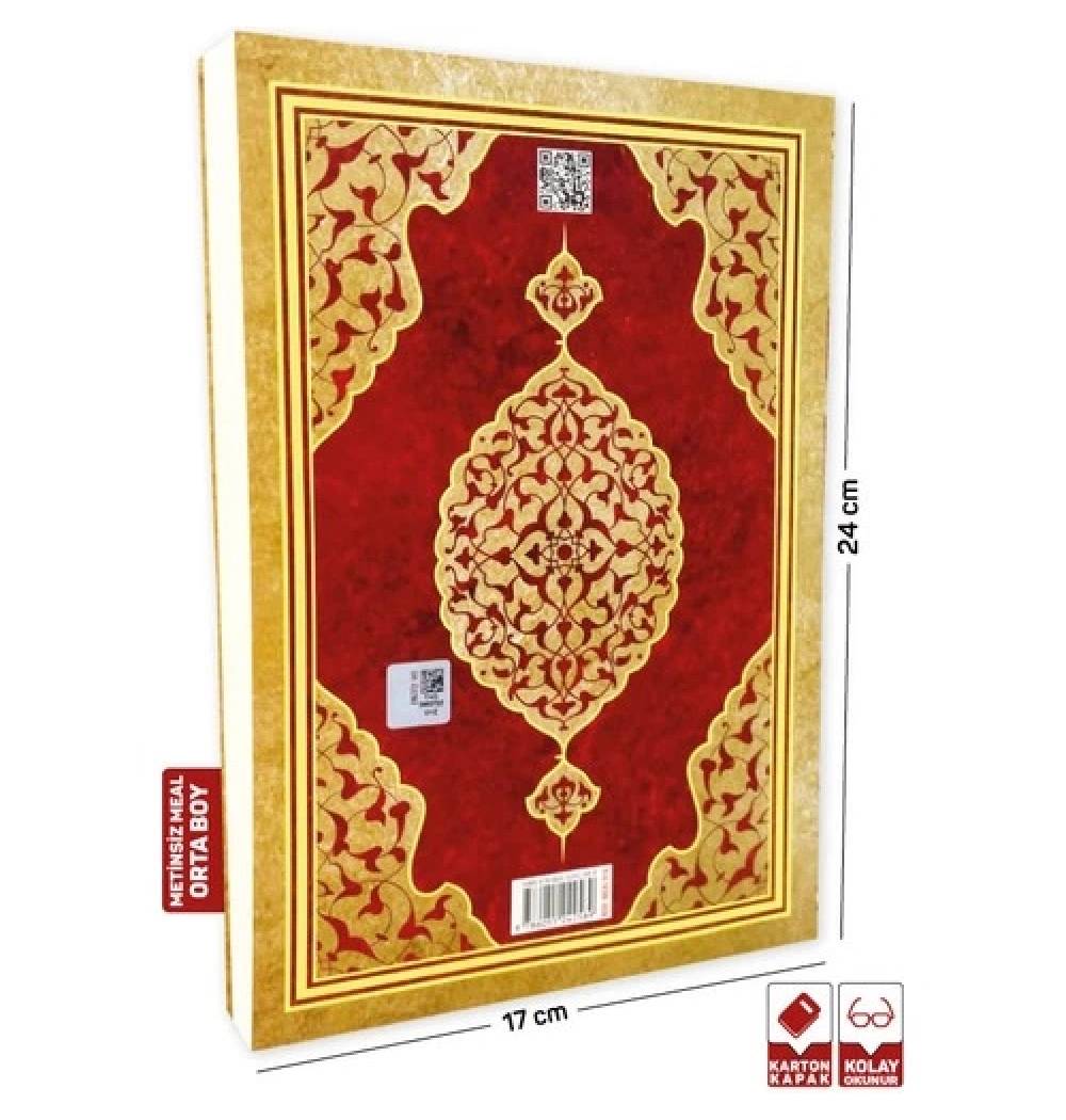 Merve  Metinsiz Meal Orta Boy    Karton Kapak