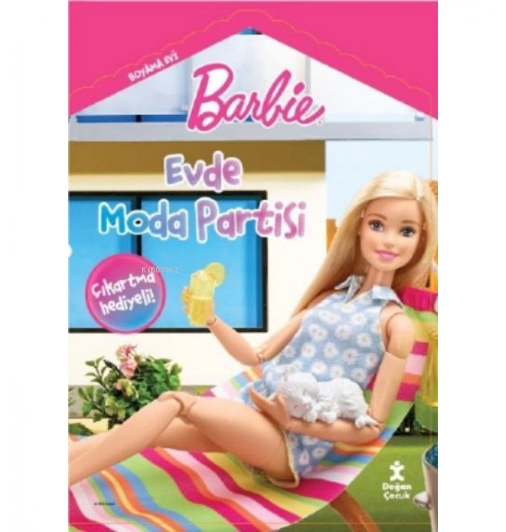 Barbie Evde Moda Partisi   Çıkartma  Hediyeli Doğan Çocuk