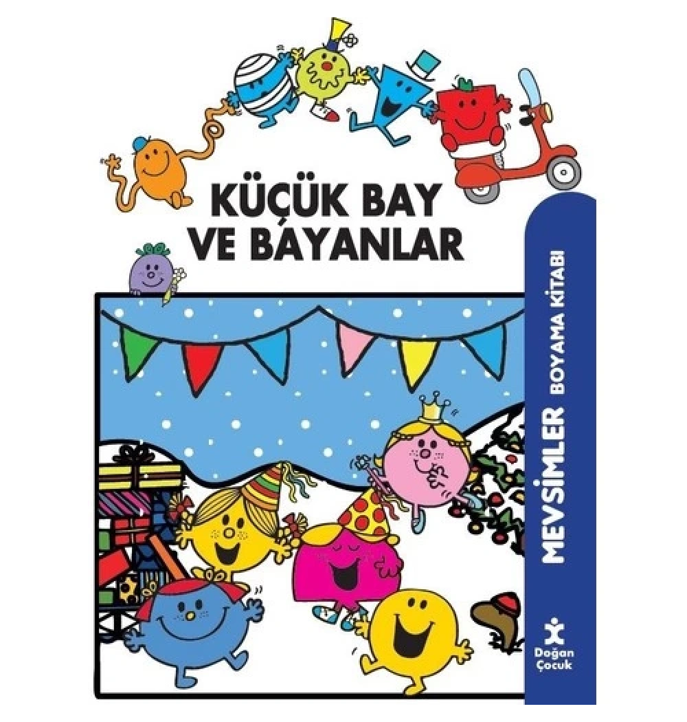 Küçük Bay Ve Bayanlar Mevsimler Boyama  Doğan Çocuk