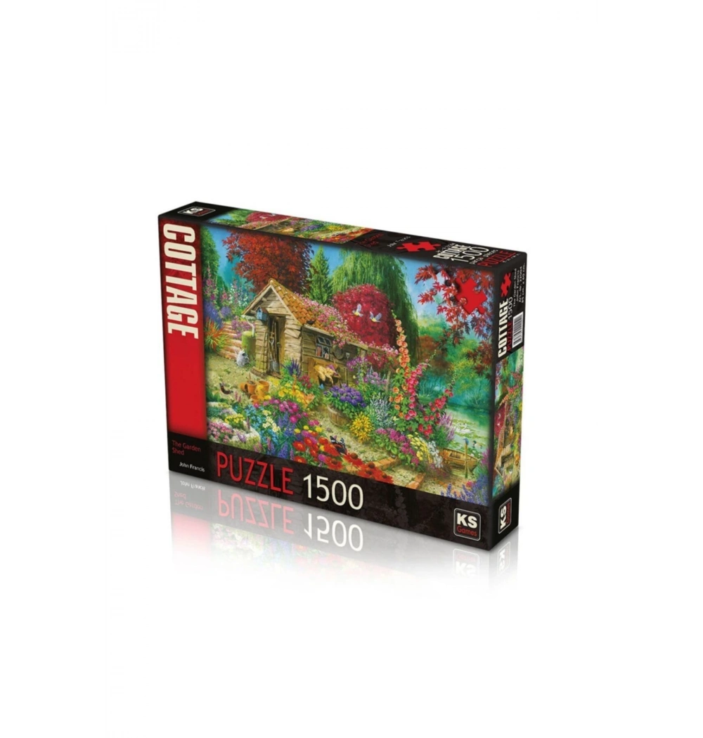 Ks Games Puzzle 1500 Parça The Garden Shed