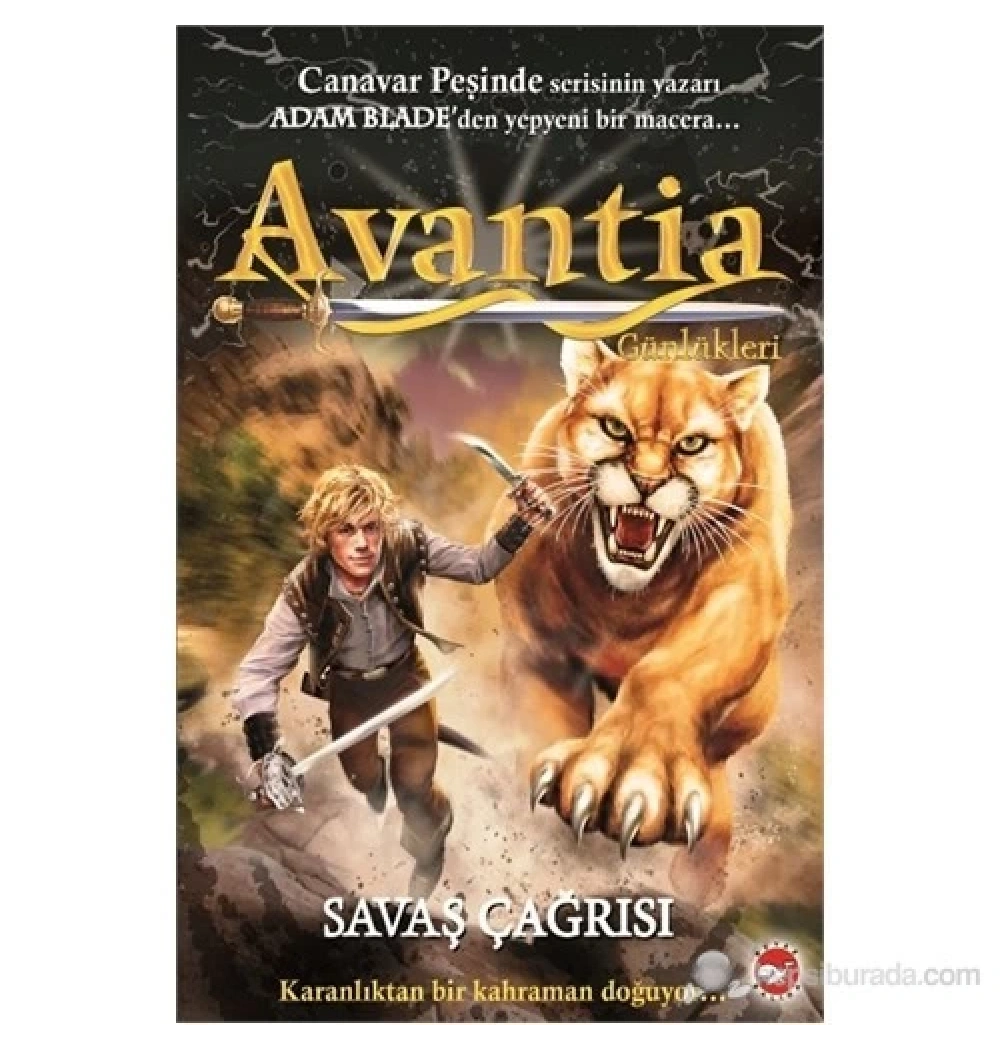 Avantia Günlükleri 3   Savaş Çağrısı     Adam Blade  Beyaz  Balina