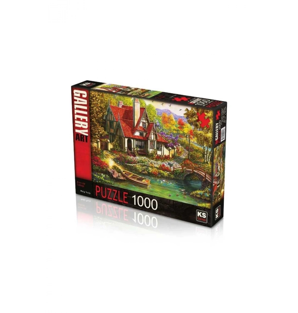 Ks Games Puzzle 1000 Rıversıde Cottage