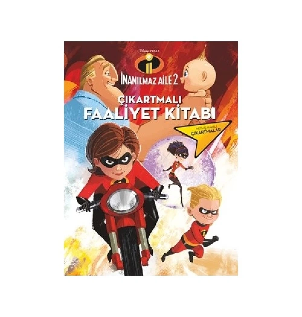 İnanılmaz Aile 2 Çıkartmalı Faaliyet Kitabı     Doğan