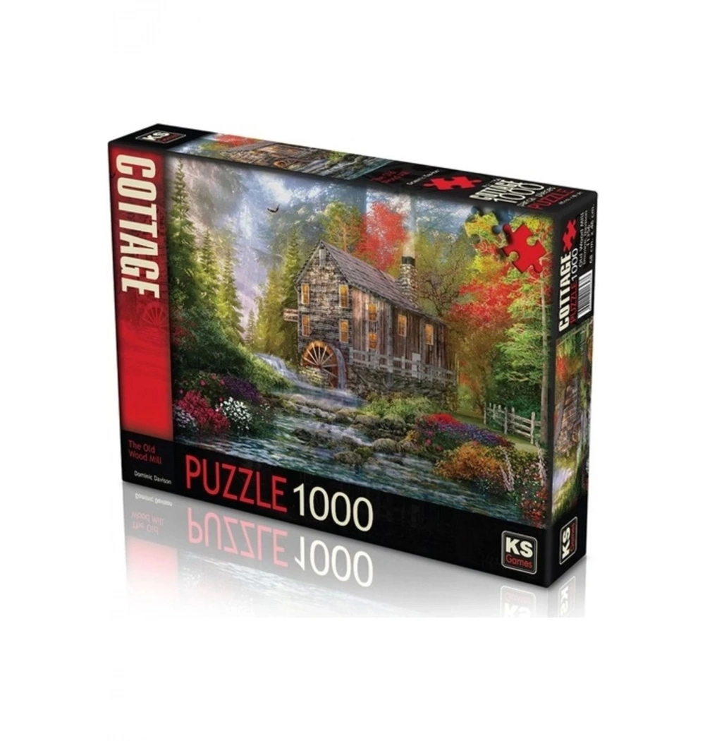 Ks Games Puzzle 1000 The Old Wood Mıll Domınıc Davısıon