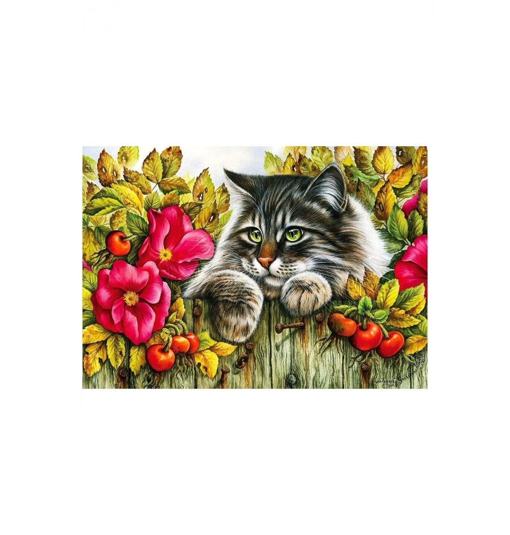 Ks Games Puzzle 1000 Rose Hedge