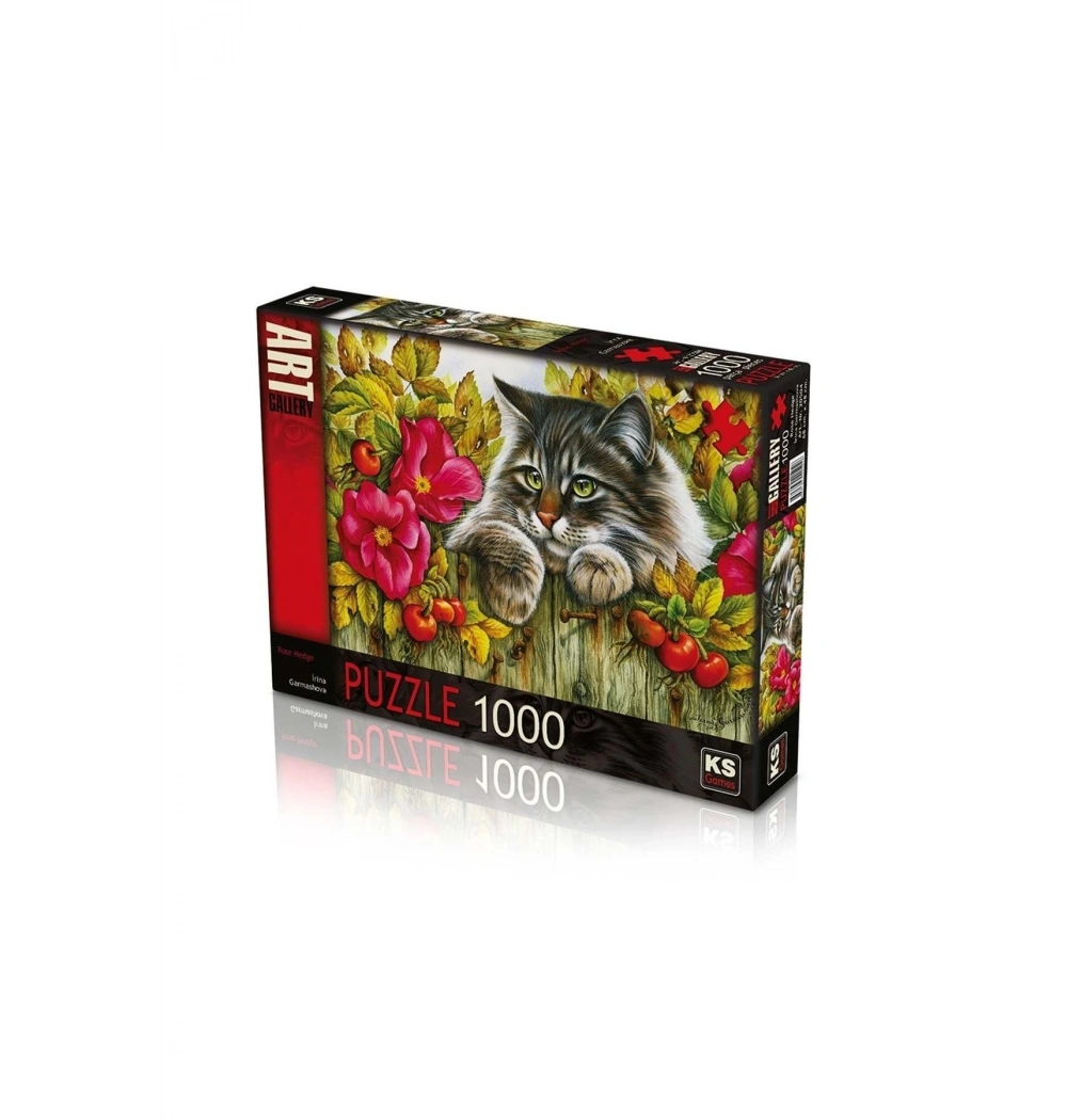 Ks Games Puzzle 1000 Rose Hedge