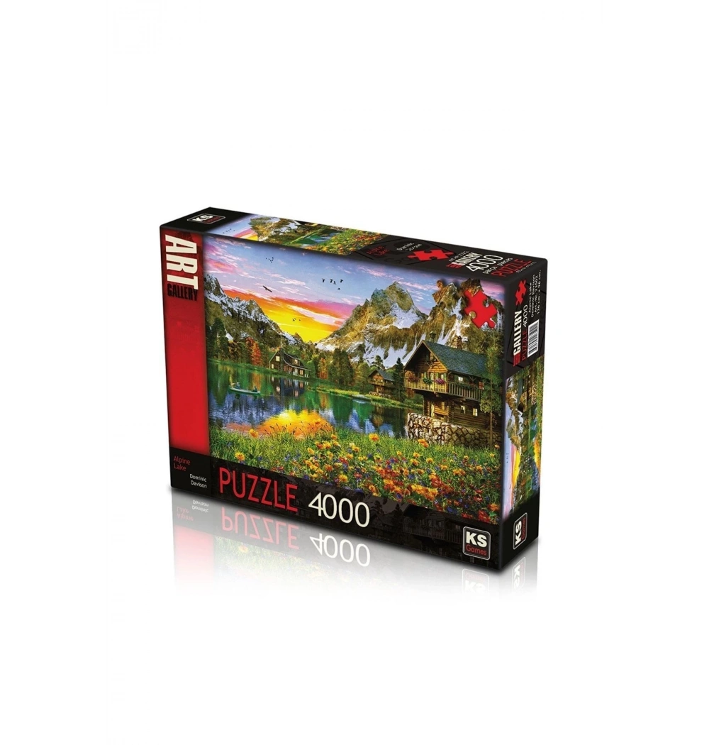 Ks Games Puzzle 4000 Alpıne Lake