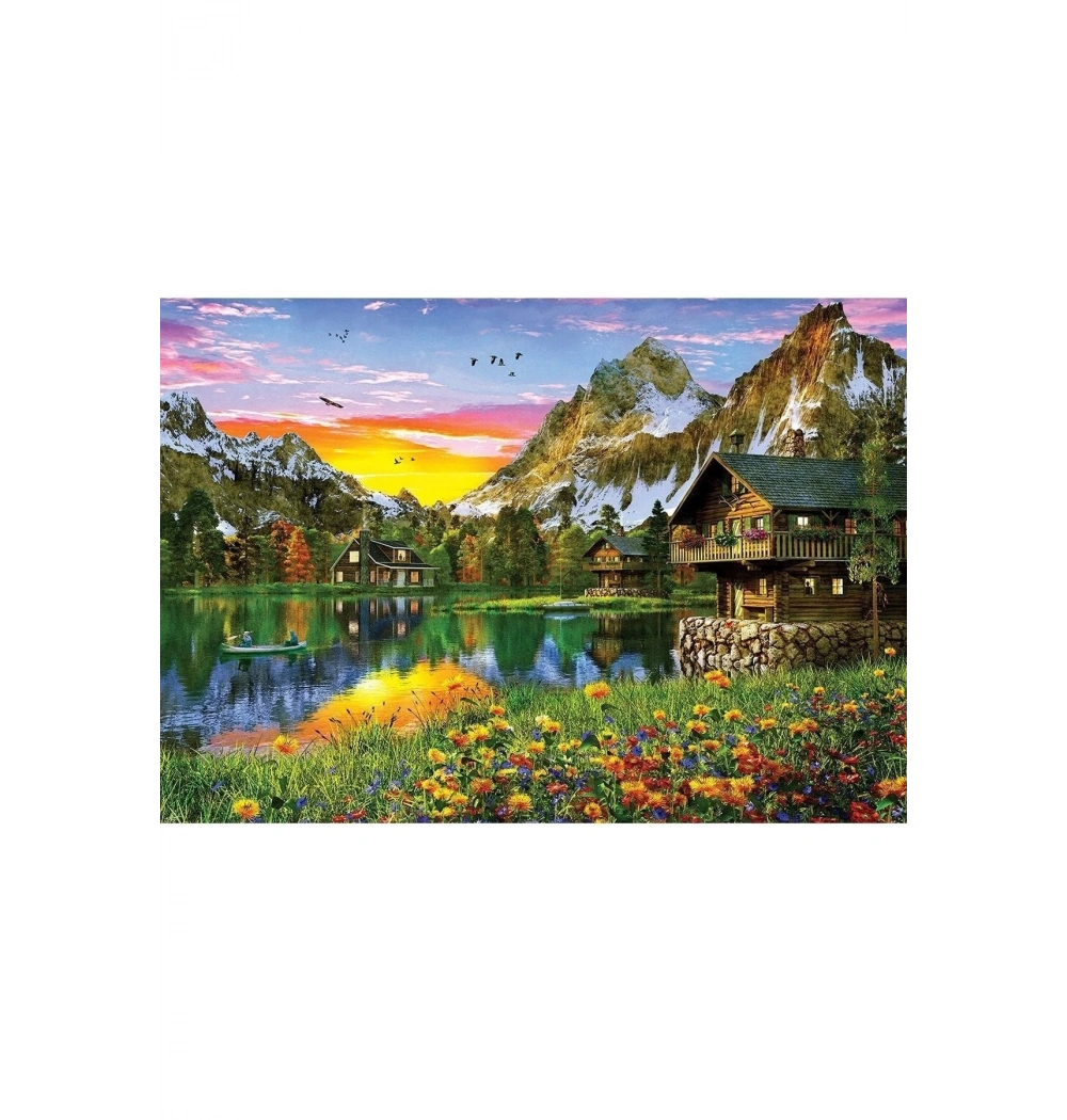 Ks Games Puzzle 4000 Alpıne Lake