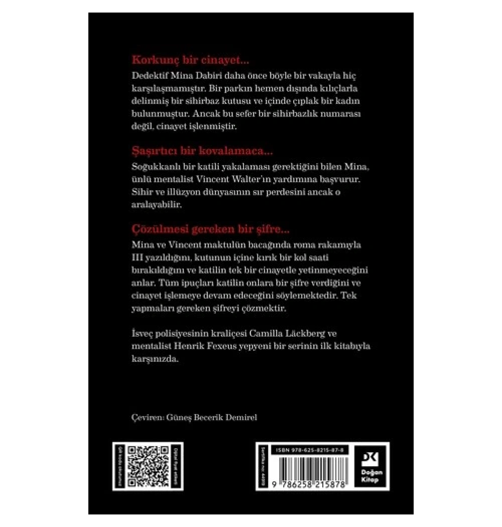 Şifre Camılla Lackberg Doğan Kitap