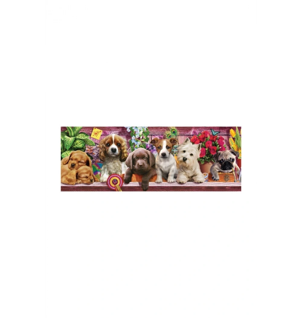 Ks Games Puzzle 1000 Panaromik Puppıes