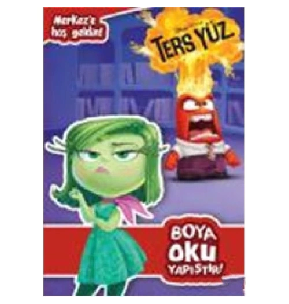 Disney Ters Yüz Boya Oku Yapıştır  Doğan Egmont