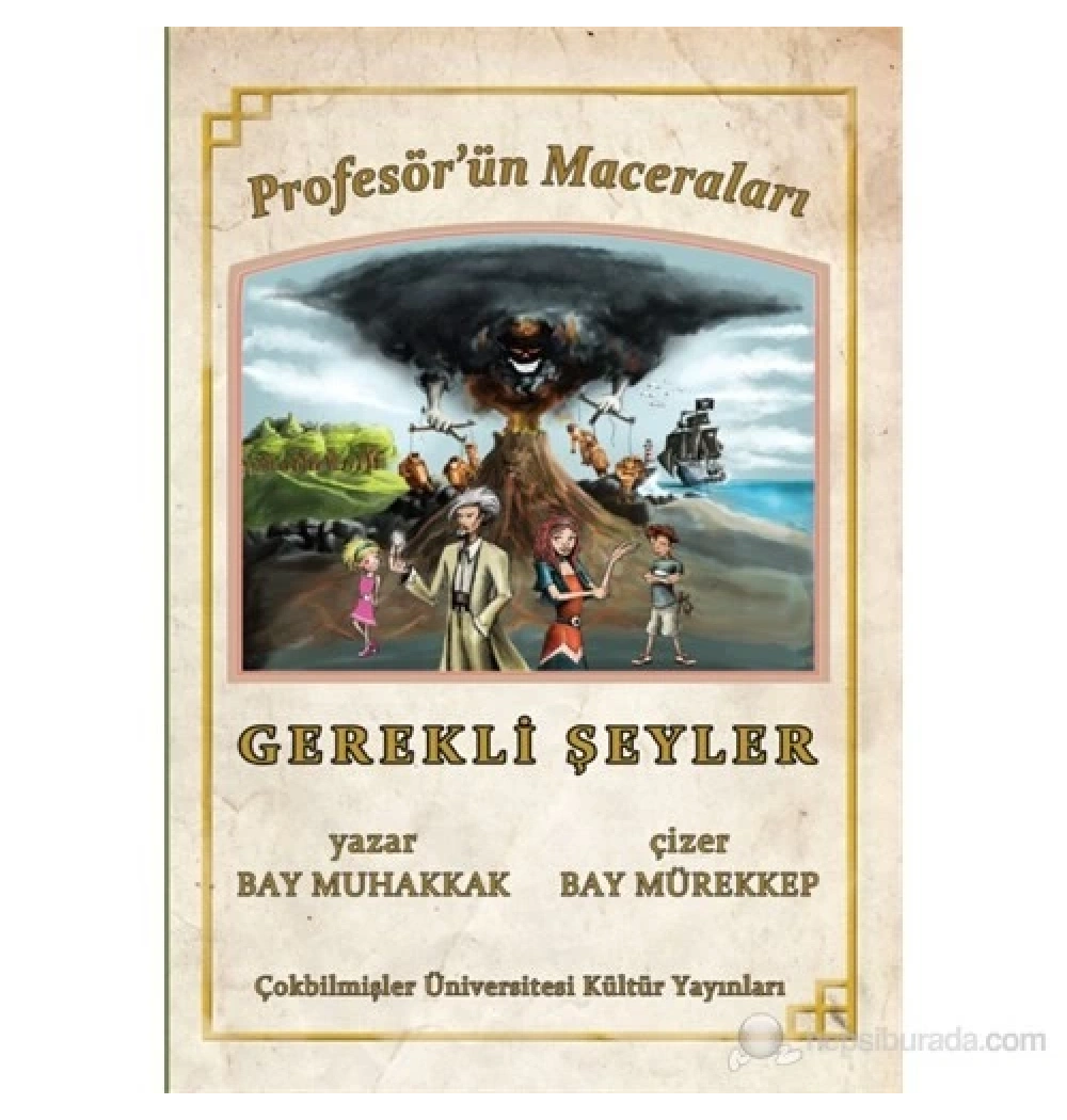 Profesörün Maceraları Gerekli Şeyler  Doğan Egmont