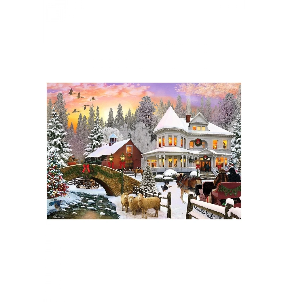 Ks Games Puzzle 1000 Snovy Day