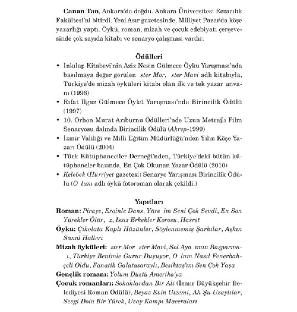 Pembe İle Yusuf Canan Tan Doğan