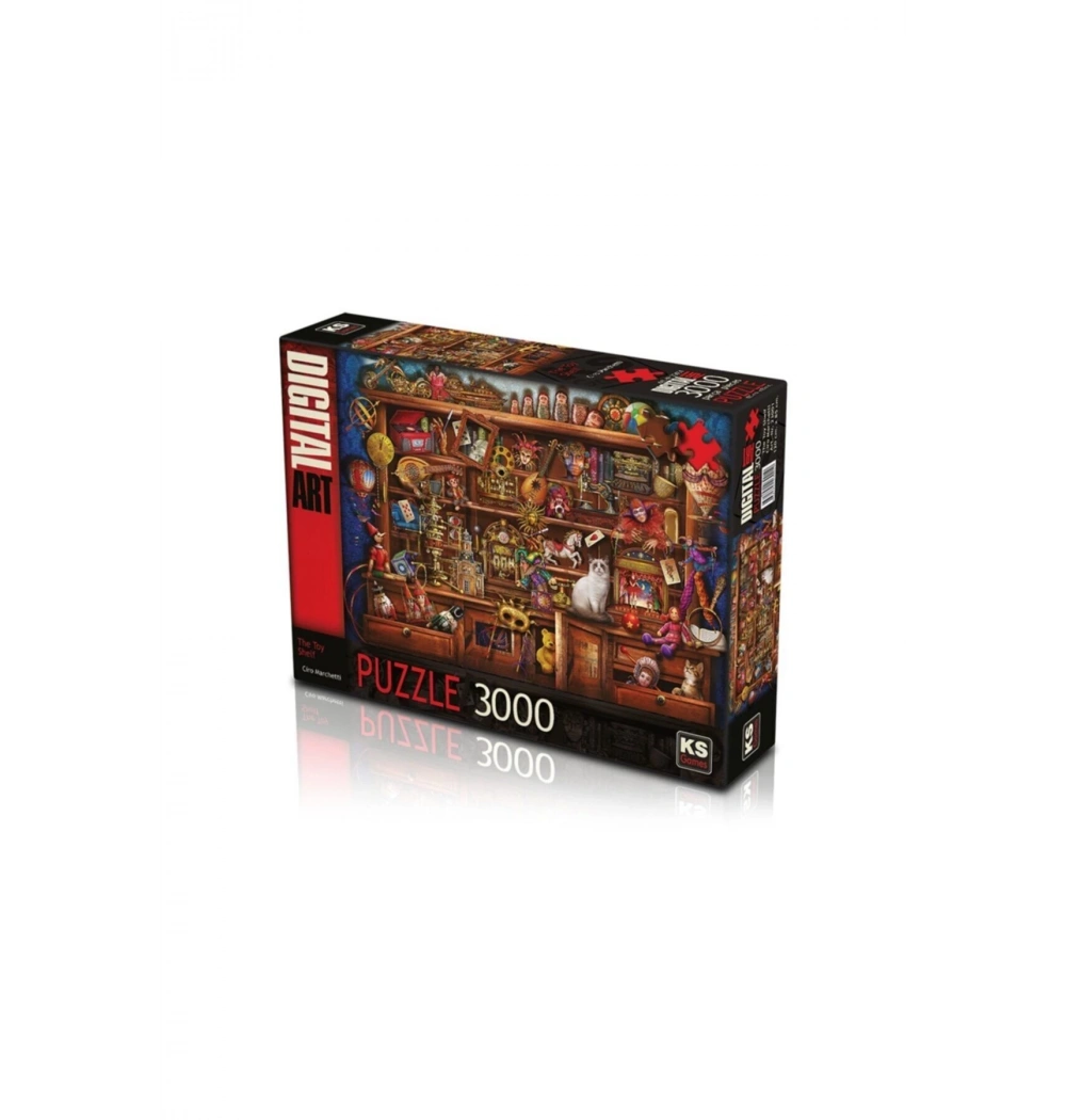Ks Games Puzzle 3000 Parça The Toyy Shelf
